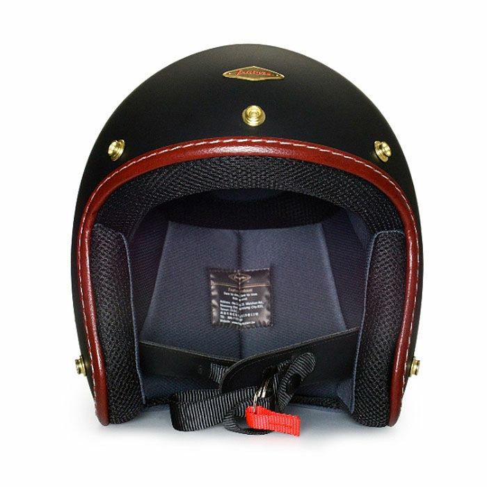 DEREKシリーズ ジェットヘルメット フラットブラック feture 2