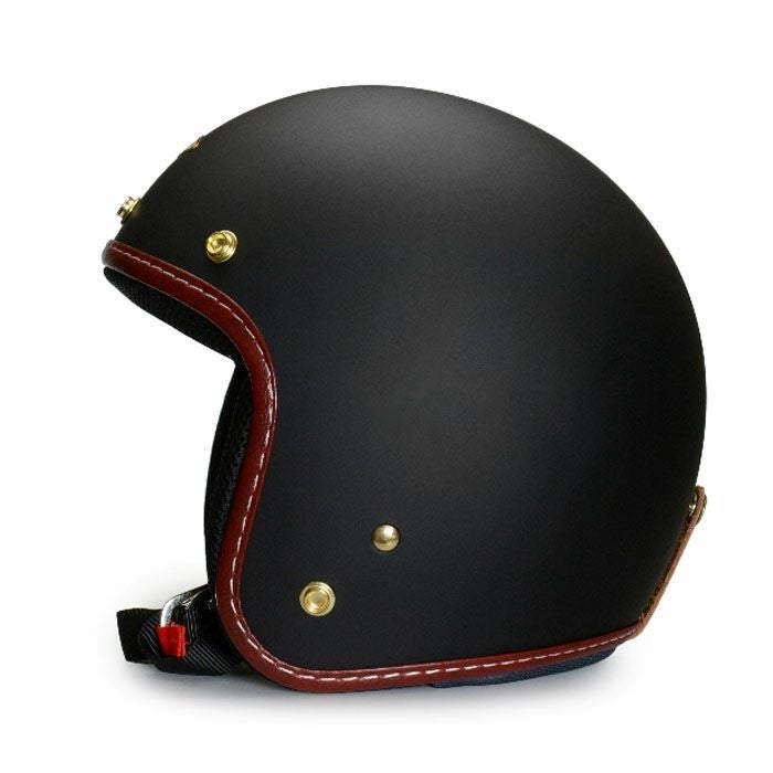 DEREKシリーズ ジェットヘルメット フラットブラック feture 3