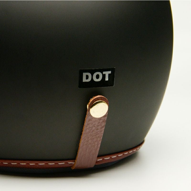 DEREKシリーズ ジェットヘルメット フラットブラック feture 6