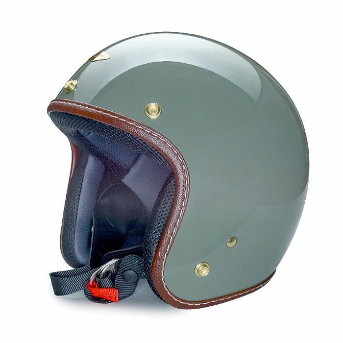 DEREKシリーズ ジェットヘルメット ダークブリーン feture