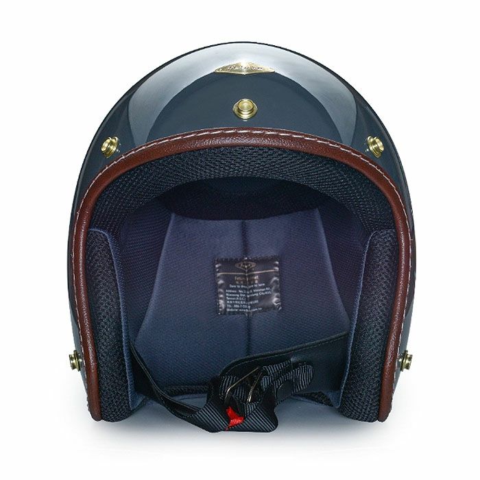 DEREKシリーズ ジェットヘルメット グラファイトグレー feture 2