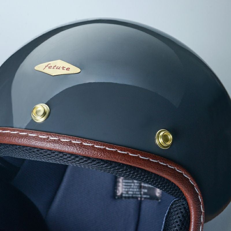 DEREKシリーズ ジェットヘルメット グラファイトグレー feture 4