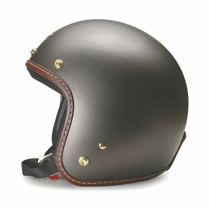 DEREKシリーズ ジェットヘルメット マットアイアン feture 3