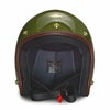 DEREKシリーズ ジェットヘルメット オリーブグリーン feture 2
