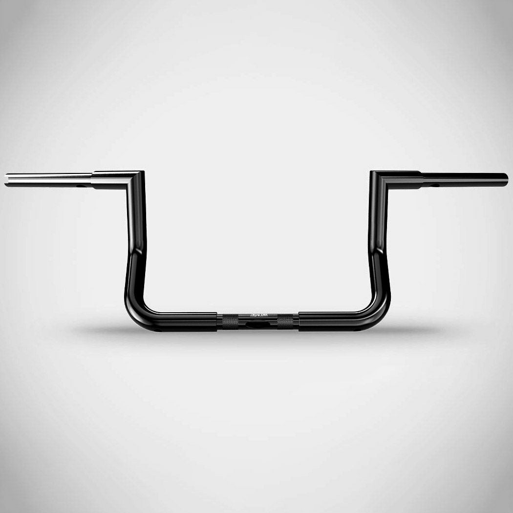 008～2023 ストリートグライド、エレクトラグライド バット 10インチ ハンドルバー (グロスブラック)1