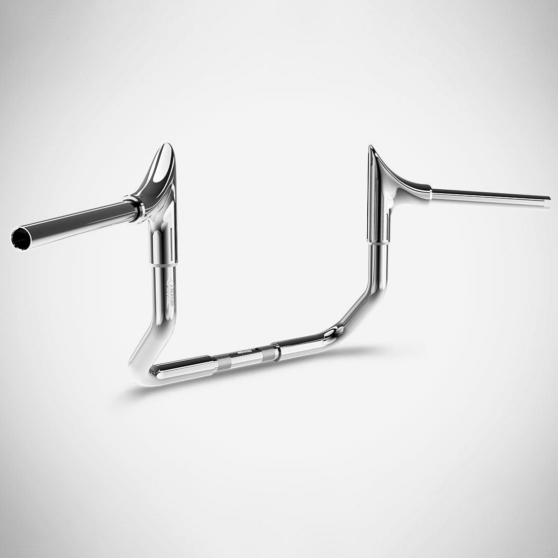 2008～2023 ストリートグライド、エレクトラグライド ブル 12インチ ハンドルバー (クローム)