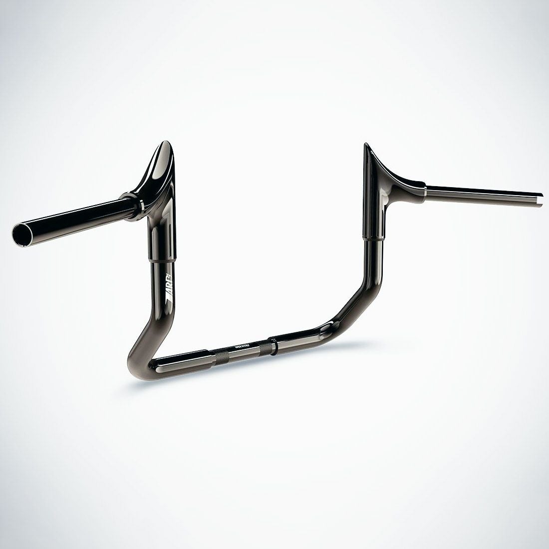 2008～2023 ストリートグライド、エレクトラグライド ブル 12インチ ハンドルバー (ブラッククローム)