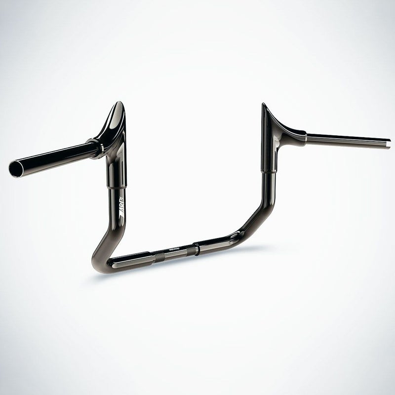 2008～2023 ストリートグライド、エレクトラグライド ブル 12インチ ハンドルバー (ブラッククローム)