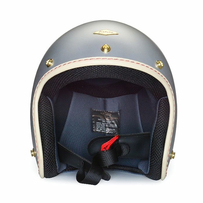 VANシリーズ ジェットヘルメット マットシルバー feture 2