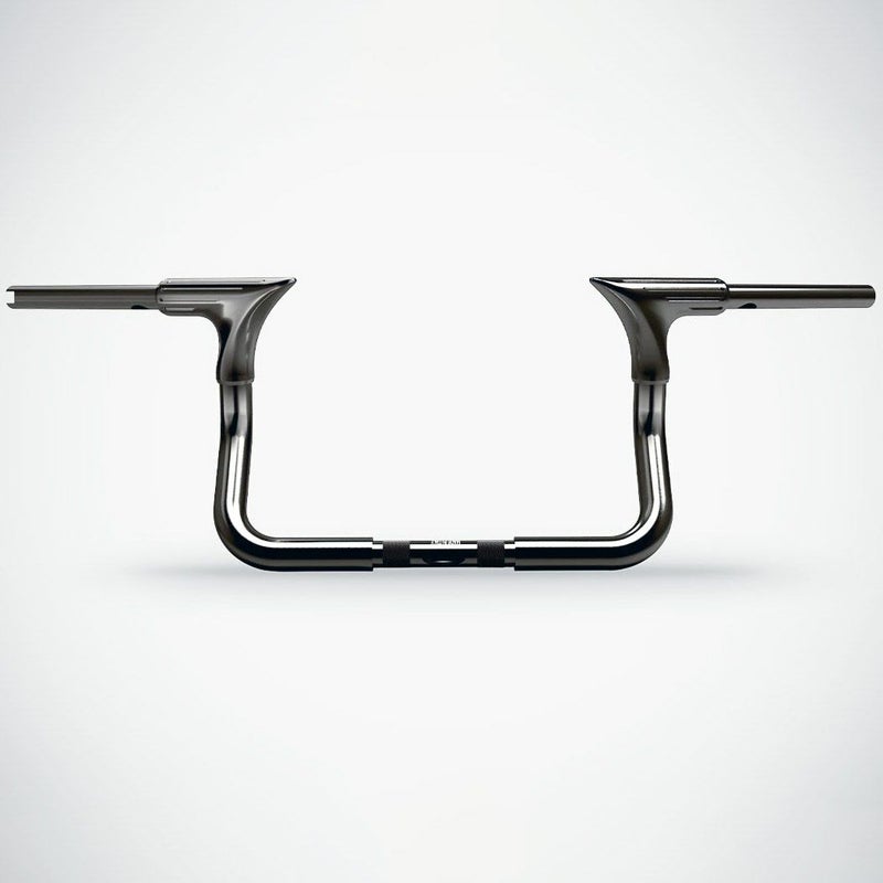 2008～2023 ストリートグライド、エレクトラグライド イーグル 10インチ ハンドルバー (ブラッククローム)