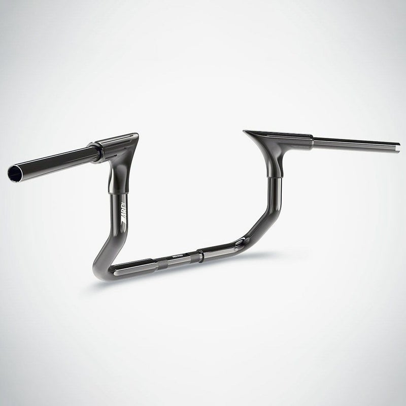  2008～2023 ストリートグライド、エレクトラグライド イーグル 12インチ ハンドルバー (ブラッククローム)