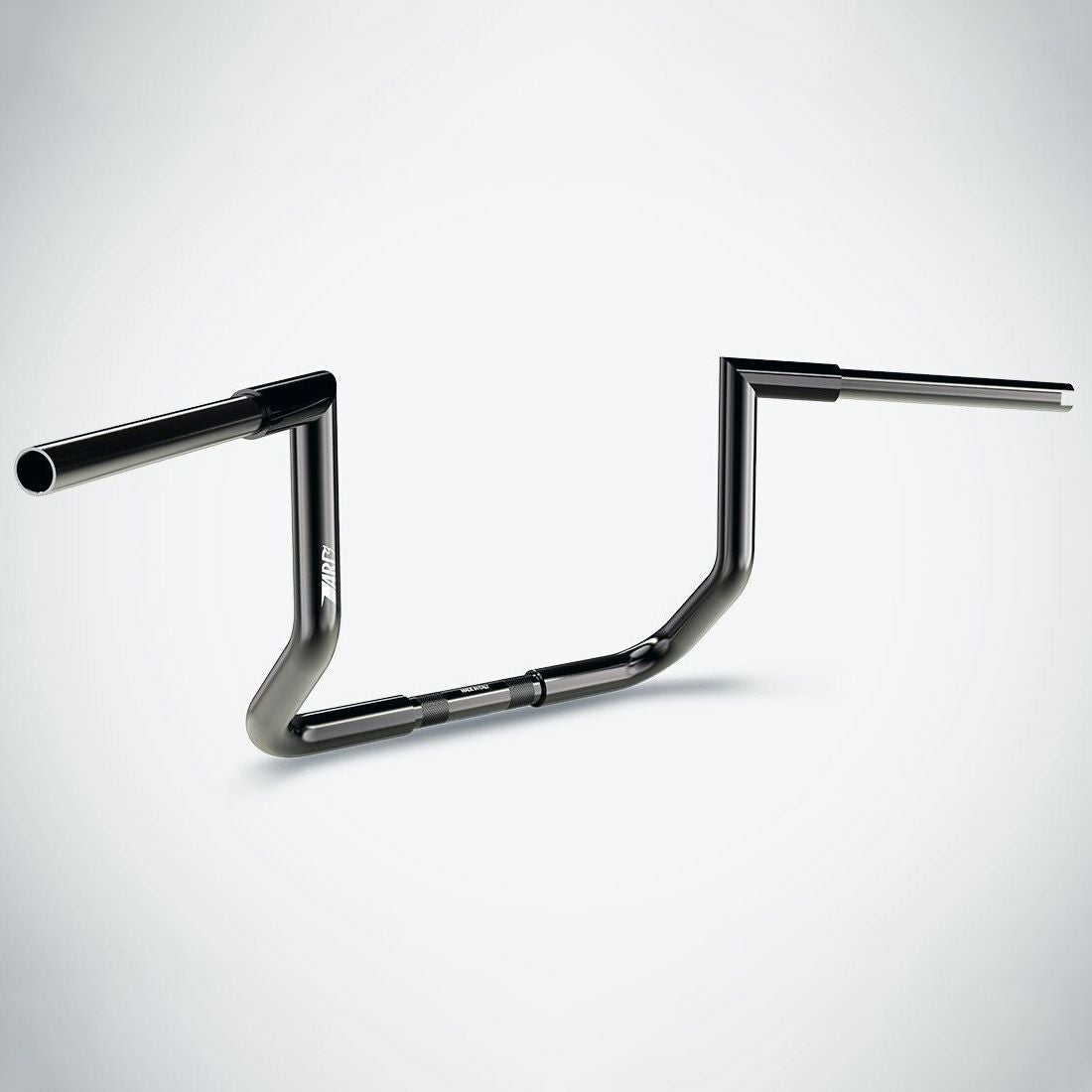 008～2023 ストリートグライド、エレクトラグライド バット 12インチ ハンドルバー (ブラッククローム)1