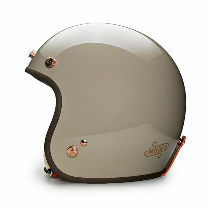 MODER BELLEシリーズ スモールシェル ジェットヘルメット ブライトキャメル feture 3