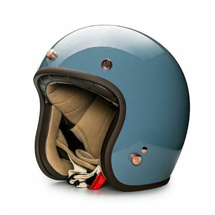 MODER BELLEシリーズ スモールシェル ジェットヘルメット ブライトデザートブルー feture