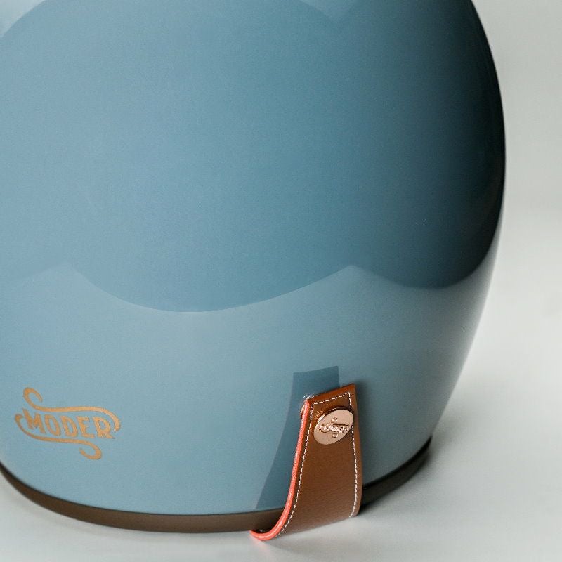 MODER BELLEシリーズ スモールシェル ジェットヘルメット ブライトデザートブルー feture 6