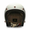 MODER BELLEシリーズ スモールシェル ジェットヘルメット フラットココナッツミルクホワイト feture 2