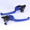 M8ソフテイル アルミ アジャスタブルレバーセット スタンダードタイプ (ブルー/ブルー)