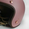 MODER BELLEシリーズ スモールシェル ジェットヘルメット フラットフランスピンク feture 5