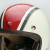 MODER MERLINシリーズ ジェットヘルメット ミルクホワイト/レッド feture 4