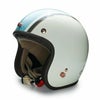 MODER MERLINシリーズ ジェットヘルメット ミルクホワイト/ブルー feture