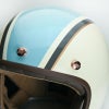 MODER MERLINシリーズ ジェットヘルメット ミルクホワイト/ブルー feture 4