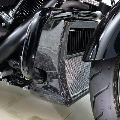 Screamin Eagle 135 ダービーカバー (ブラック) 【ツーリング 