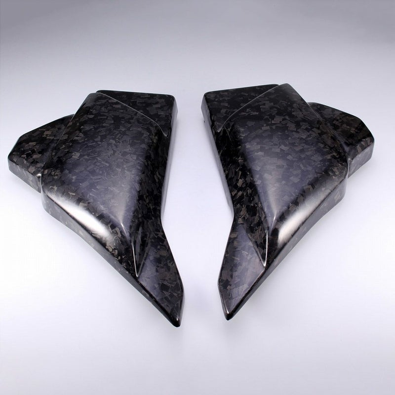 2024以降 ツーリング ドライカーボン・サイドカバーセット (フォージド/艶消し)