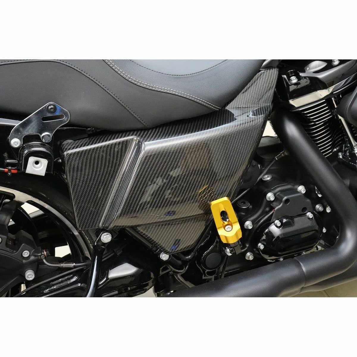 2024以降 ツーリング ドライカーボン・サイドカバーセット (フォージド/艶消し)2