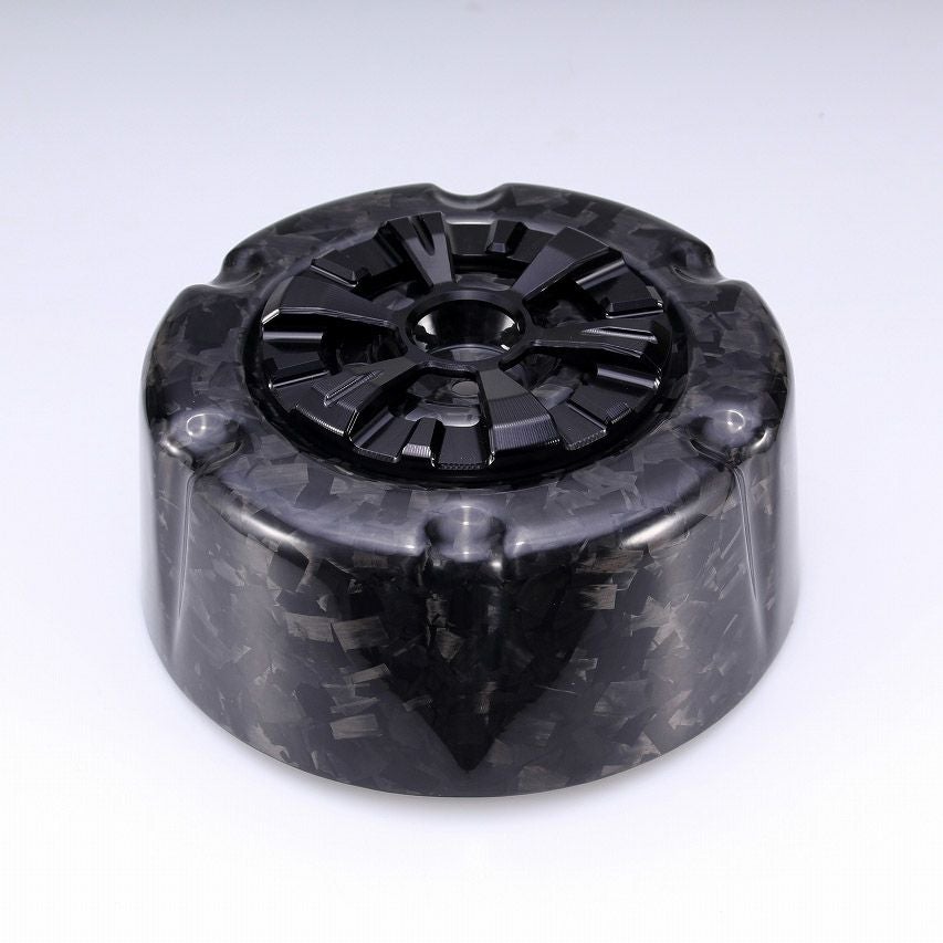 ステルスエアクリーナー用 ドライカーボン・カバー (フォージド/艶消し/ブラック)1