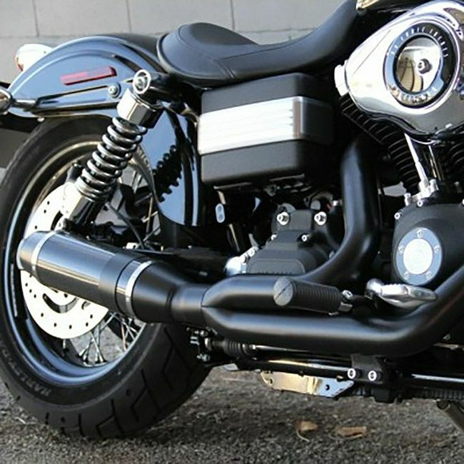 2006～2017 ダイナ ボブキャット 2-1エキゾーストマフラー (ブラック