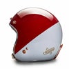 MODER ARONシリーズ ジェットヘルメット ビンテージレッド/グレー feture 3