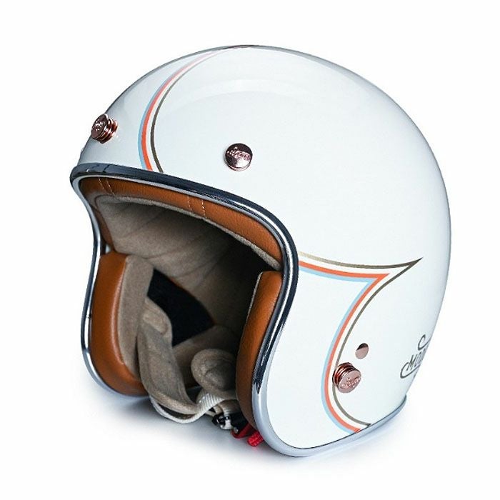 MODER JONESシリーズ ジェットヘルメット ホワイト feture