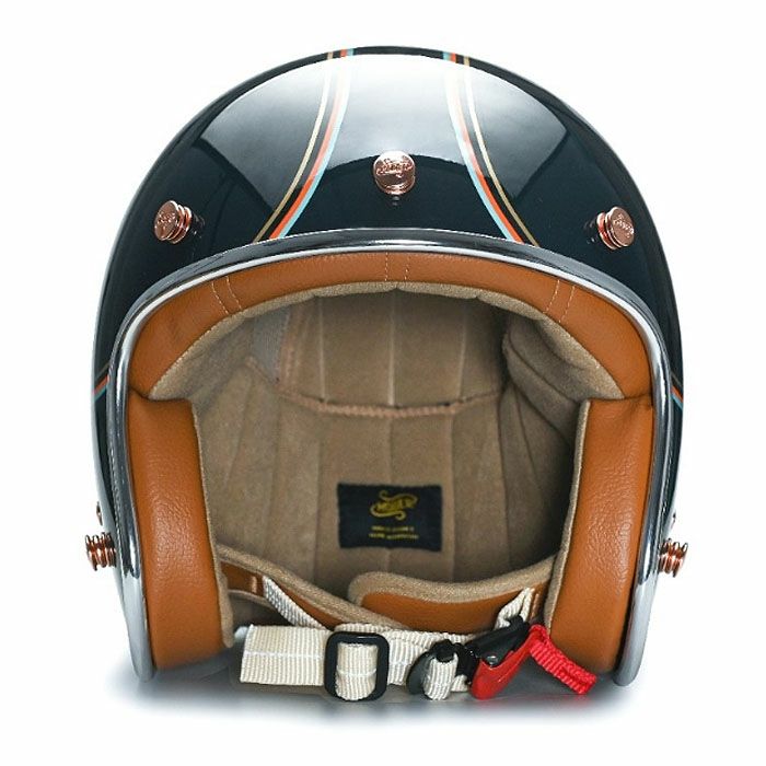 MODER JONESシリーズ ジェットヘルメット ミッドナイトブルー feture 2