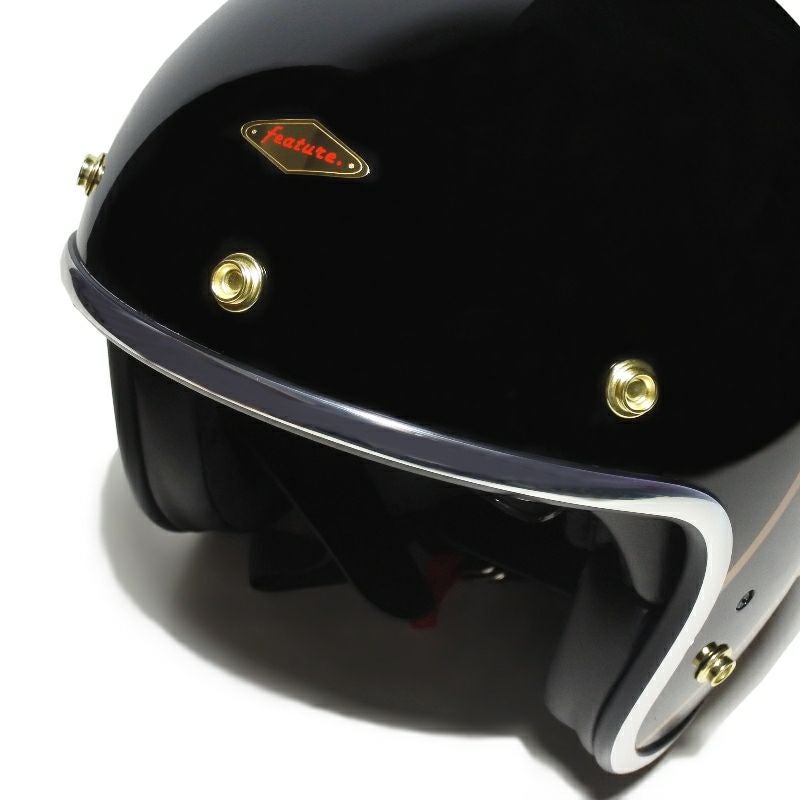 ANDRESシリーズ インナーバイザー ジェットヘルメット ブラック feture 4