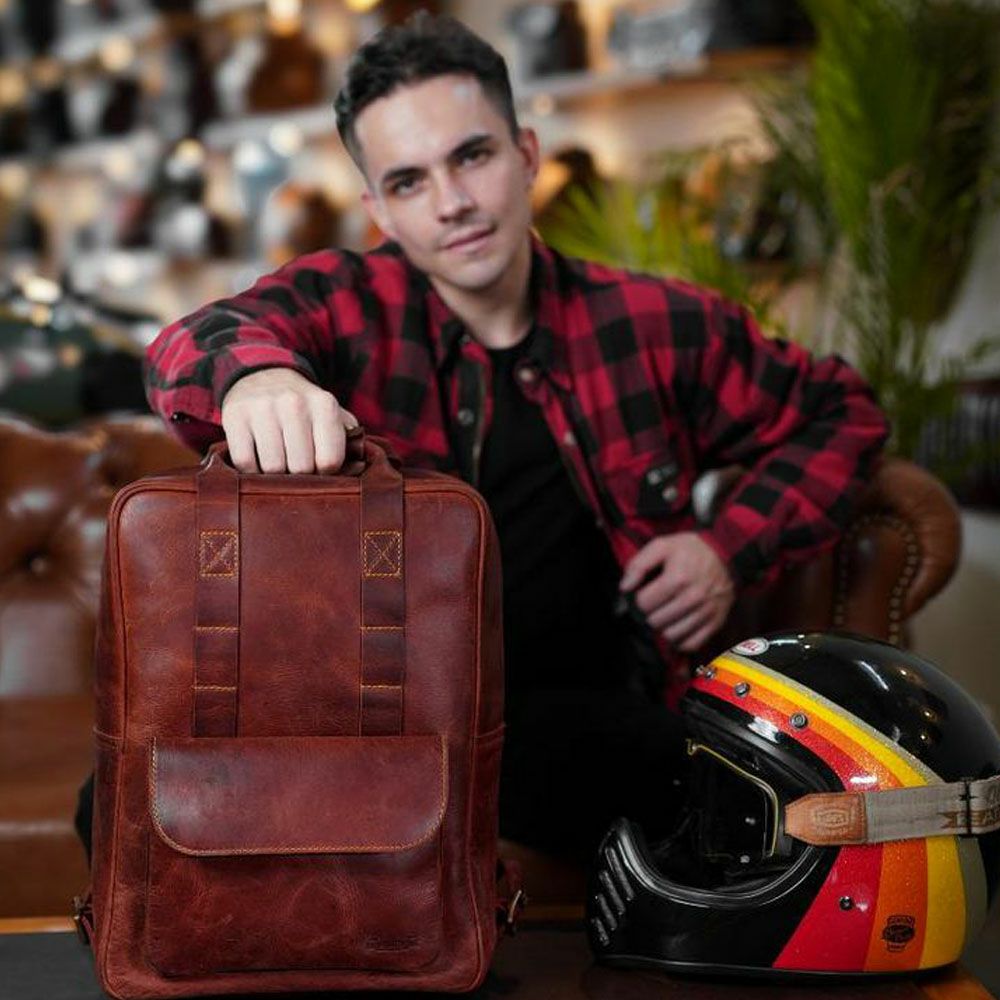 ウエストウッド バックパック チェリーレッド Trip Machine 