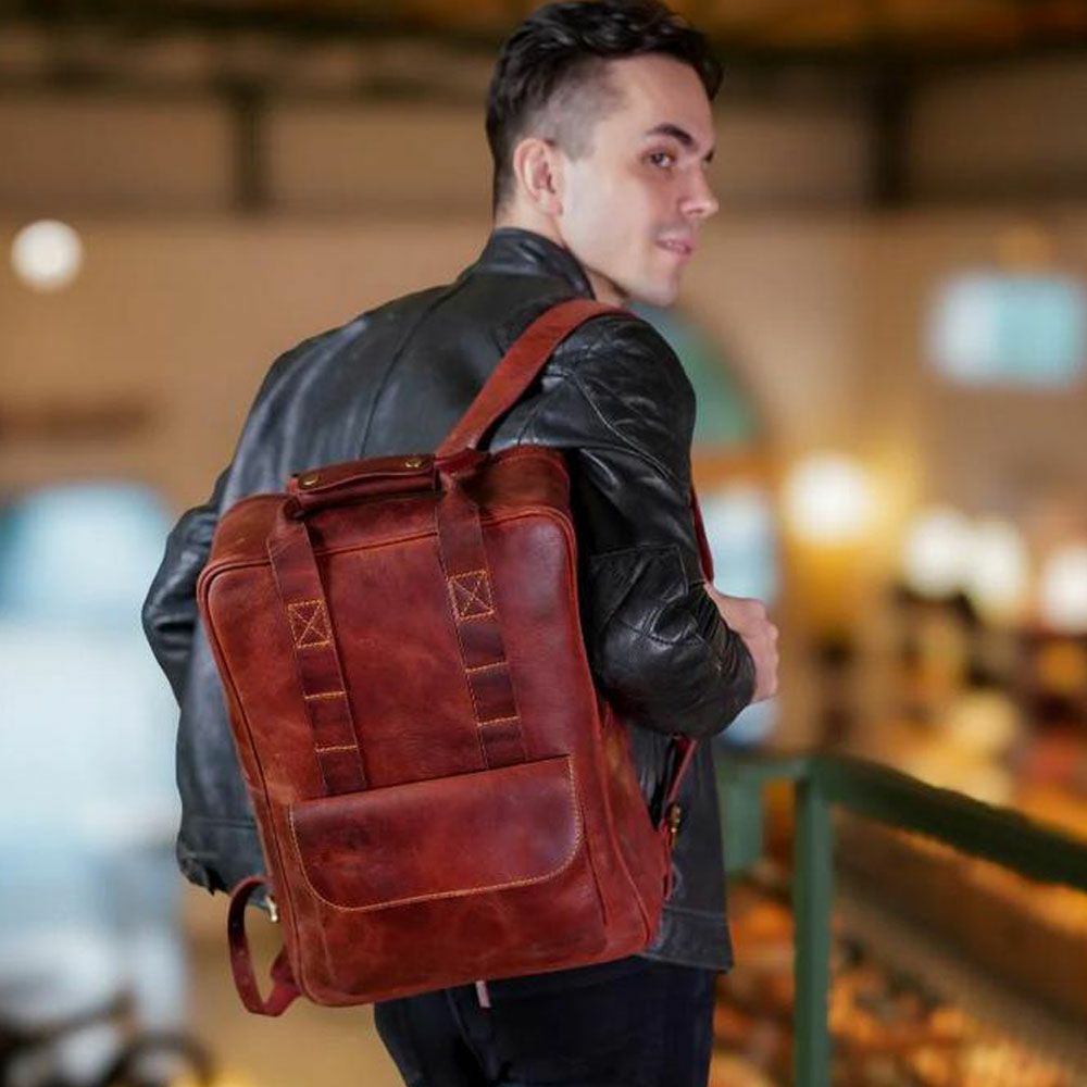 ウエストウッド バックパック チェリーレッド Trip Machine 