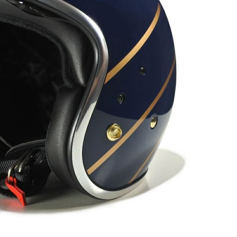 ANDRESシリーズ インナーバイザー ジェットヘルメット ブルー feture 5