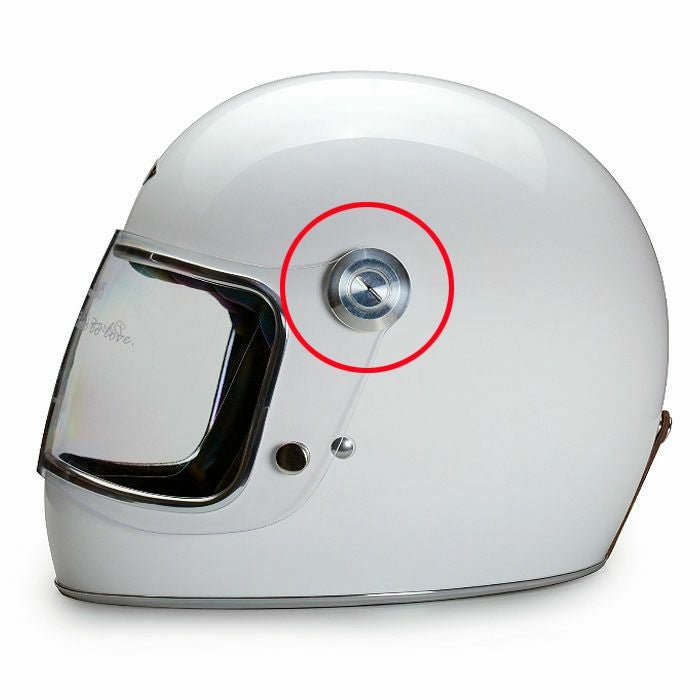 LENNONシリーズヘルメット用 シールドスクリュー feture