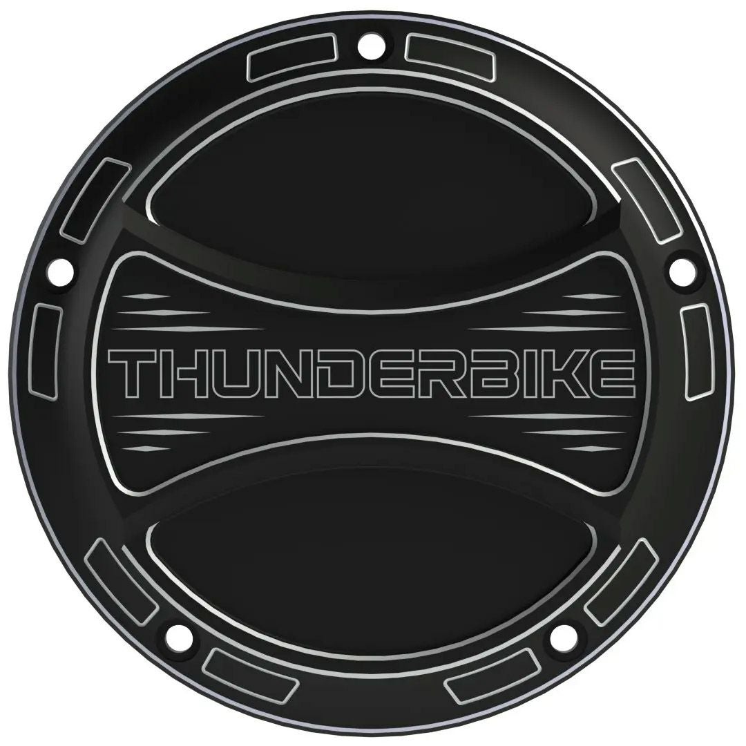 ソフテイル、ダイナ、ツーリング、トライク トルク2.0デザイン TBロゴ入り ダービーカバー1