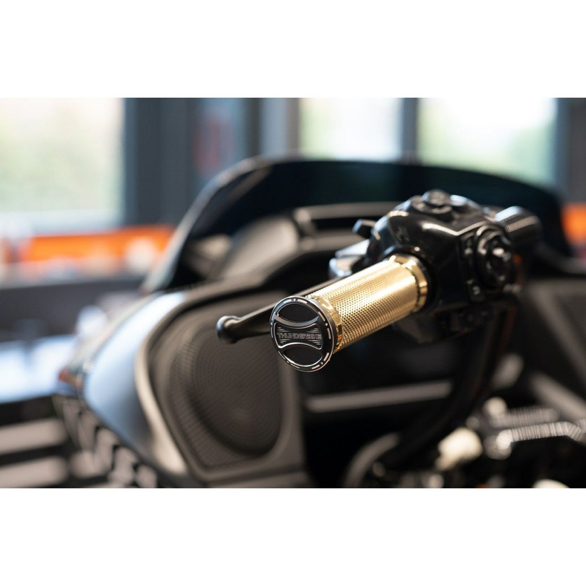 サンダーバイク トルク2.0デザイン グリップ/フットペグ エンド2