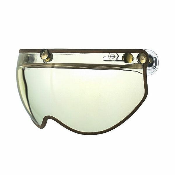 フリップアップ ハーフシールド ブラウントリム ライトイエロー feture