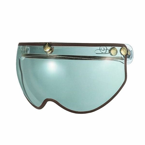 フリップアップ ハーフシールド ブラウントリム ライトグリーン feture