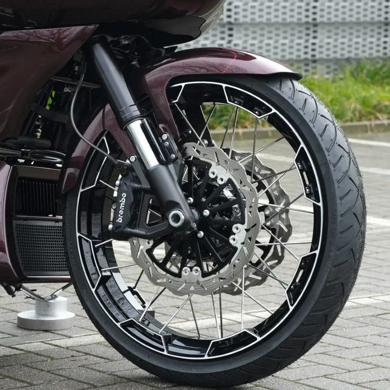 2024以降 ツーリング 23インチ用 フロントフェンダー (未塗装)