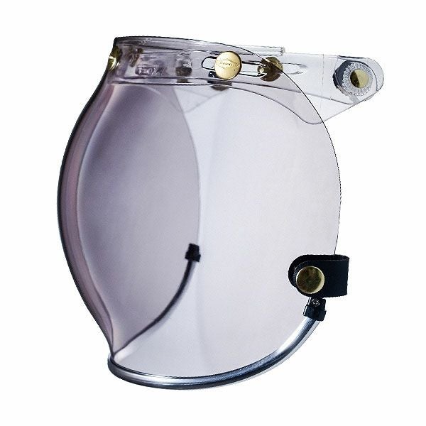 フリップアップ バブルシールド シルバートリム ライトスモーク feture 2