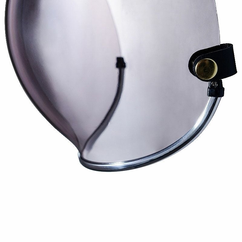 フリップアップ バブルシールド シルバートリム ライトスモーク feture 4