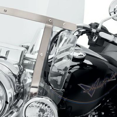 ベンチレーター・キングサイズ・ウインドシールド　21インチ　クリア　'94以降 FLHR-02