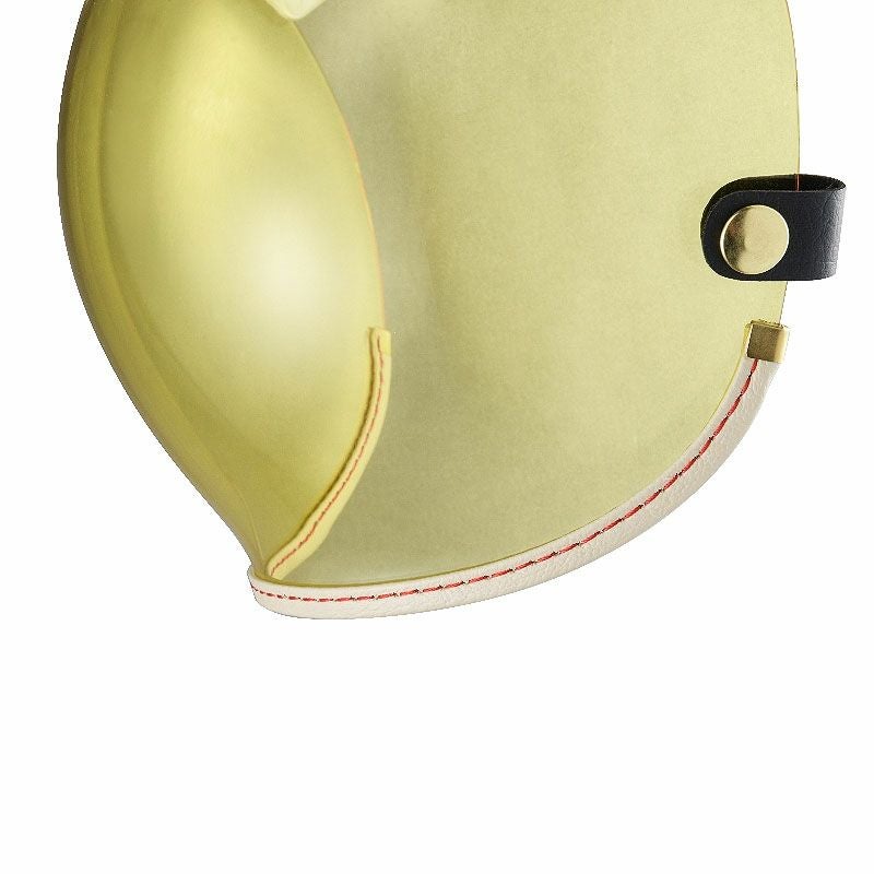 フリップアップ バブルシールド ミルキーレザートリム イエロースモーク feture 4