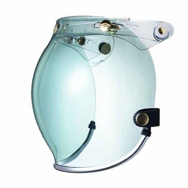 フリップアップ バブルシールド シルバートリム グリーンスモーク feture 2