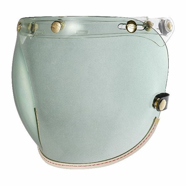 フリップアップ バブルシールド ミルキーレザートリム グリーンスモーク feture