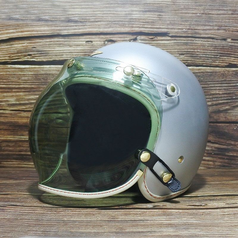 フリップアップ バブルシールド ミルキーレザートリム グリーンスモーク feture 5